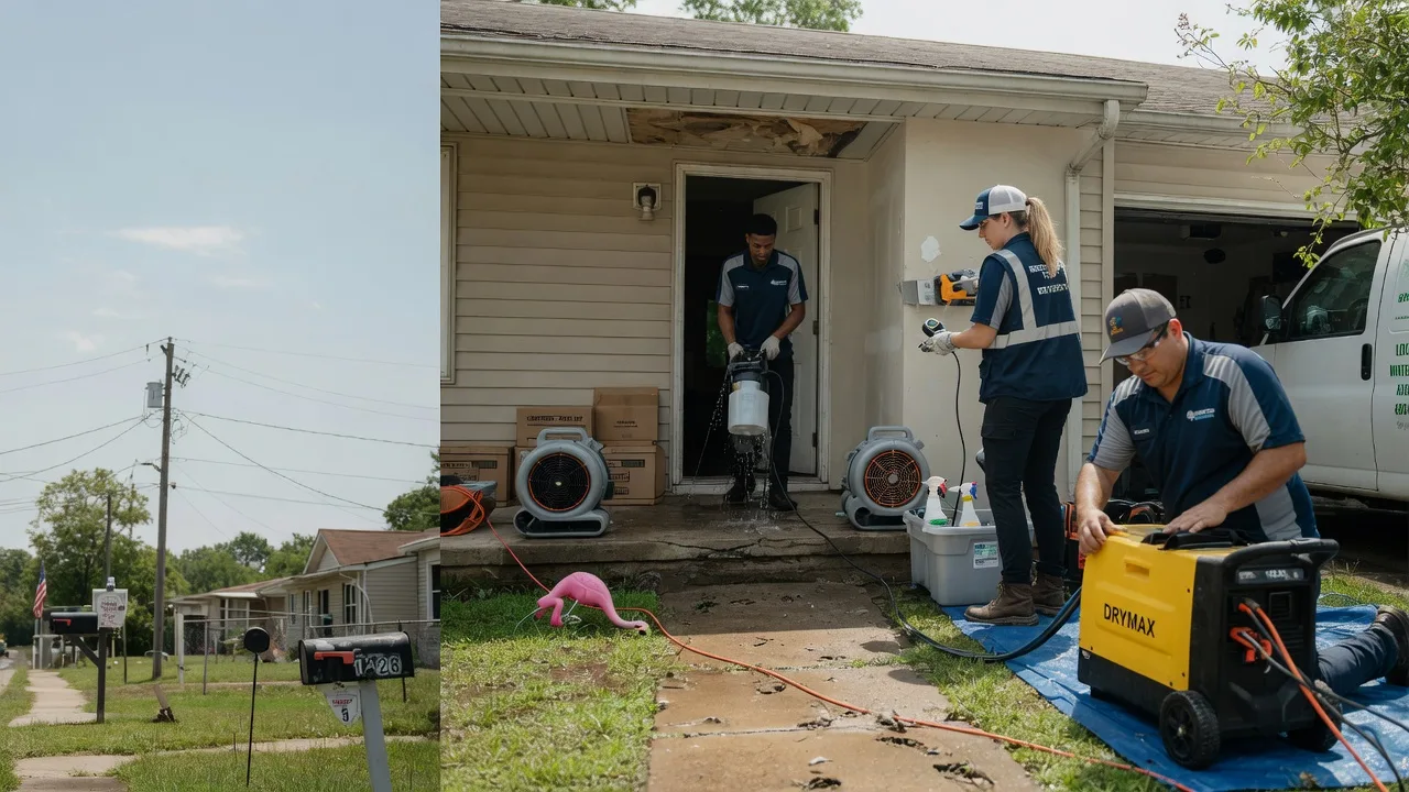 Storm Damage Water Removal in Delta City, MS near me